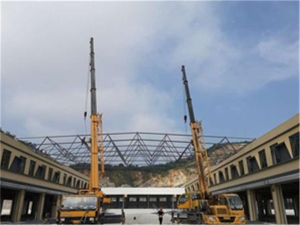 威海仓储物流网架生产厂家案例